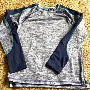 Boys long sleeve dry fit shirt